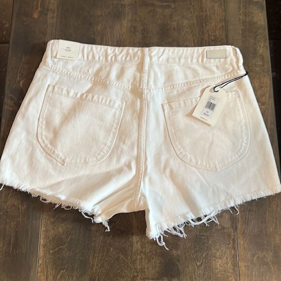 NWT Cleo+Wolf Country Women's High Rise Distressed Shorts Sz-30 - Picture 13 of 15